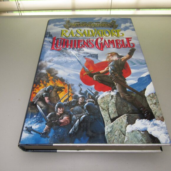 R.A Salvatore Other - Mythic Fantasy Hardcover • R.A. Salvatore “Luthien’s Gamble” (Crimson Shadow)